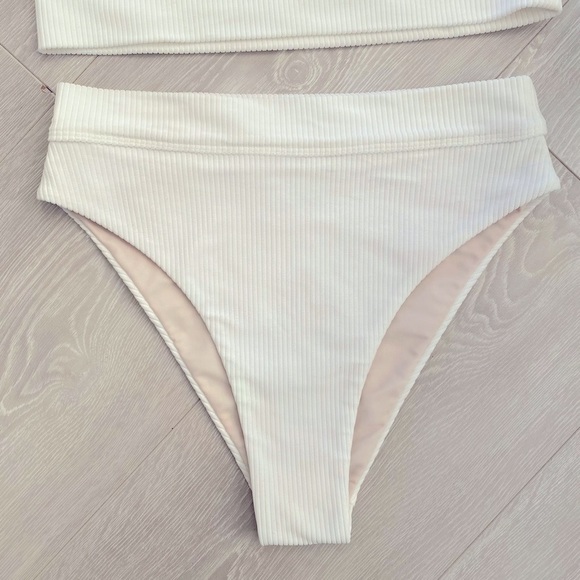 Nomad Tribe Josie Bikini in Corduroy White - Picture 6 of 8